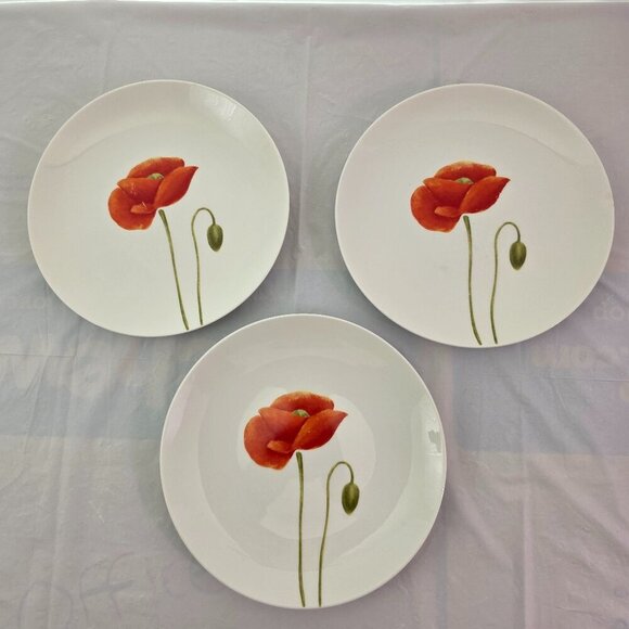 Lynn's Ambroise 8” Fine China Lynns LND686 Salad Luncheon Plates – Set of 3** - Picture 13 of 16